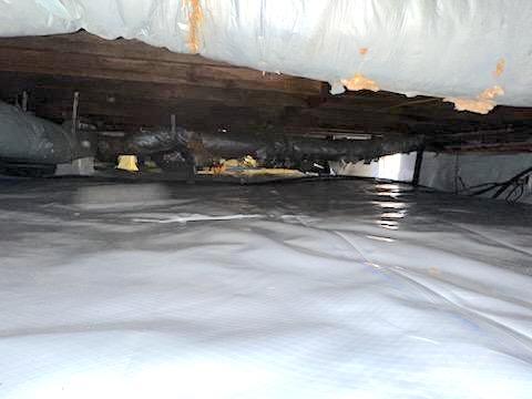 Sealing the Crawl Space