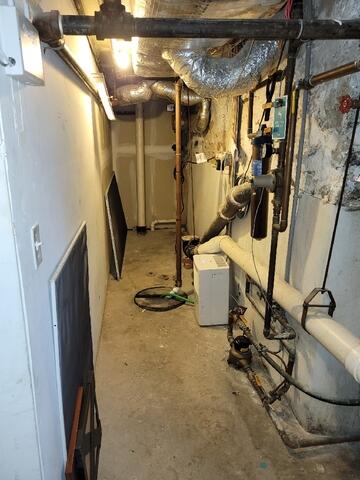 Old Sump Pump