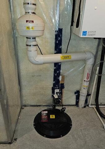 Radon Mitigation system