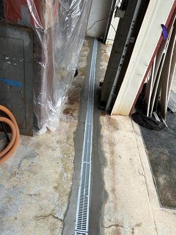 Trench Drain Installation