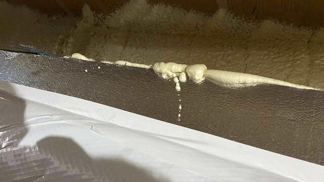 Silverglo foam board and ZypFoam sealant