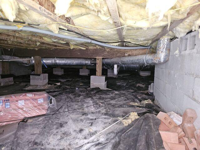 Crawl Space Before
