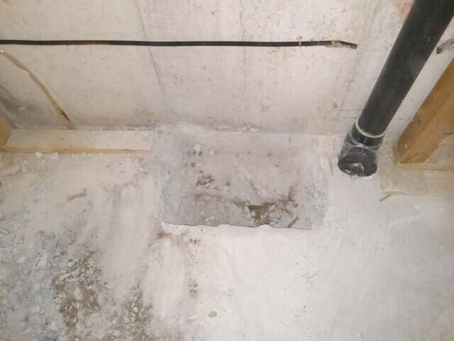 Floor opened