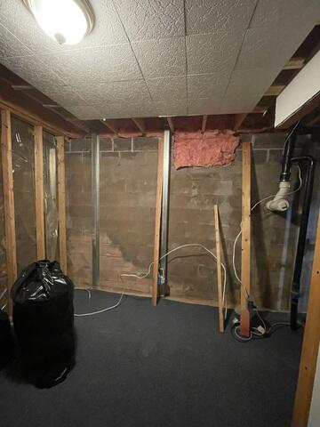 Basement Wall Repair