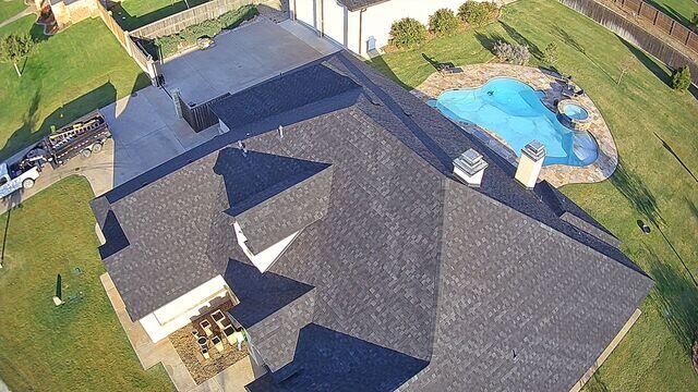 Asphalt Shingle Roof Completed