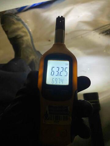 Moisture Readings