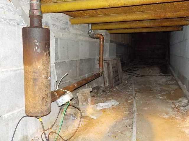 Crawl Space mold and rust issues