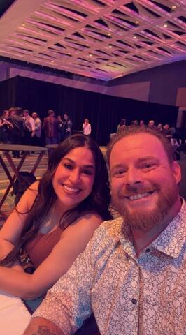 MRS. MALDONADO W/ OUR SALES MANAGER DUSTIN BARGER