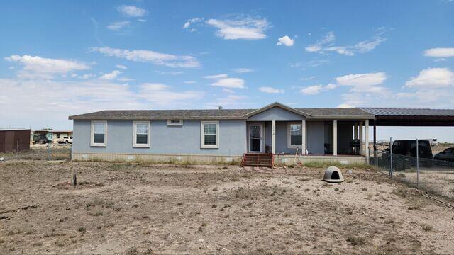 Home in Hobbs, New Mexico with a leaking roof.