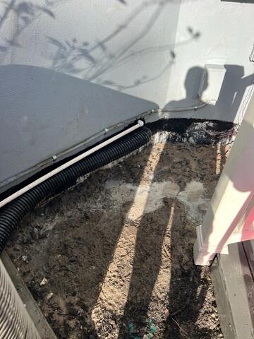 Concealing Helical Piers