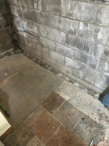 Weep Holes Drilled