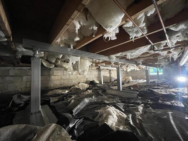 Complete Crawl Space Stabilization