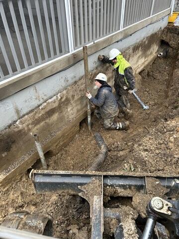 Push Piers Installation