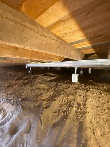 Support Beam with Smart Jacks