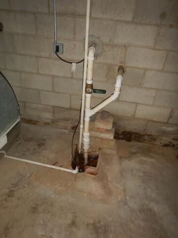 Old Failed Sump Pump