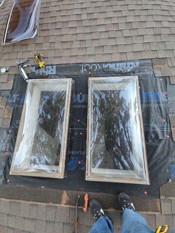 Replacement of Skylight.