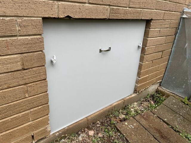 New Crawl Space Door Installed