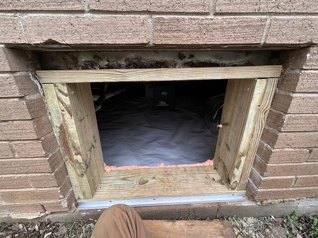 Reframing for New Crawl Space