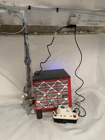 Sedona Whole House Dehumidifer Installed