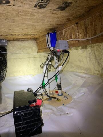 Sump System with Drainage