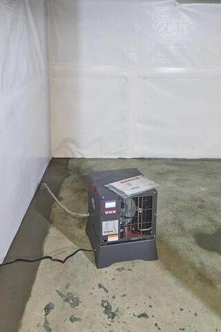 Dehumidified Basement