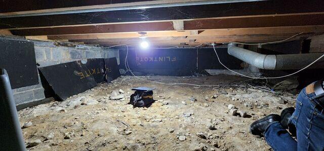 Crawl Space Before