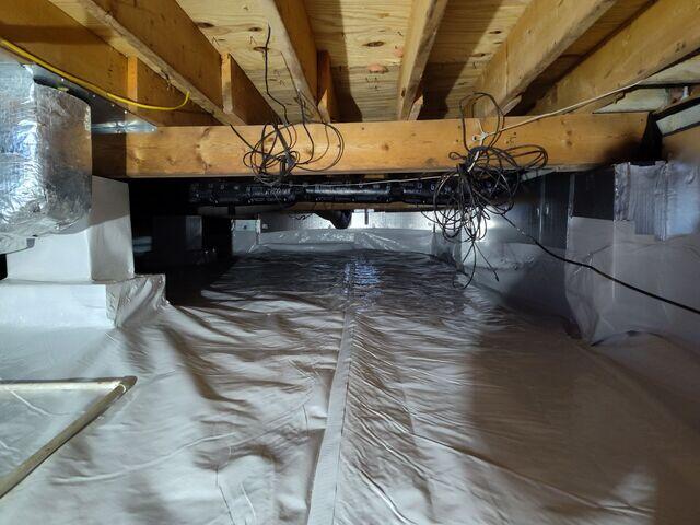 Insulated Crawl Space