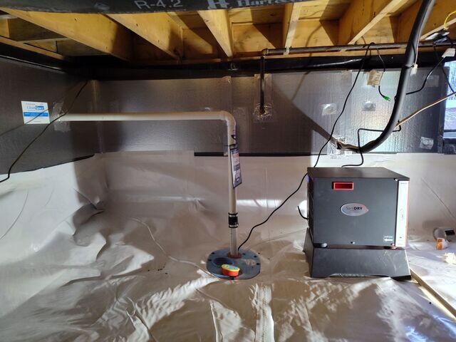 Crawl Space Ground Water Leaks