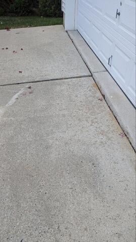 Sunken Concrete Slabs