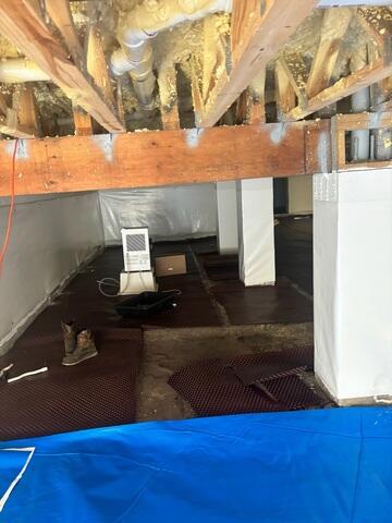 Drainage Matting Installation