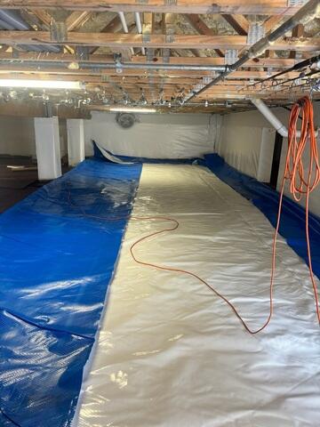 Moisture Barrier Installation