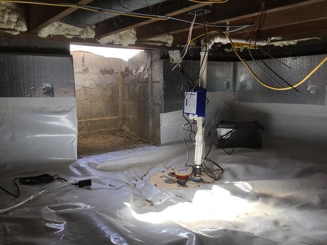 Crawl Space Sump Pump