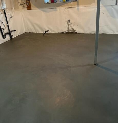 finished concrete