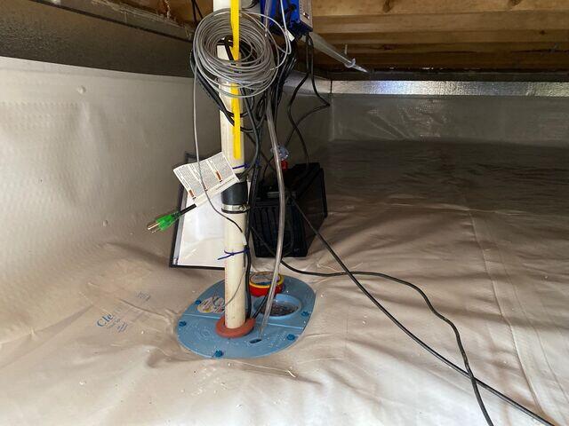 Crawl Space Transformation in Chestertown, MD