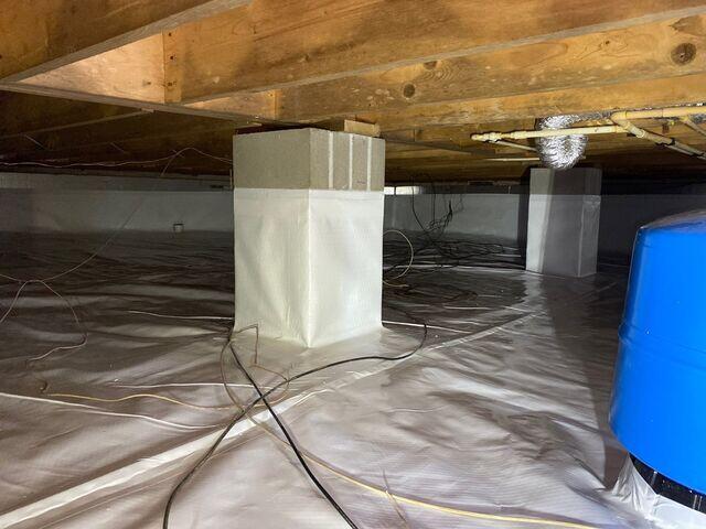 Crawl Space Transformation in Chestertown, MD