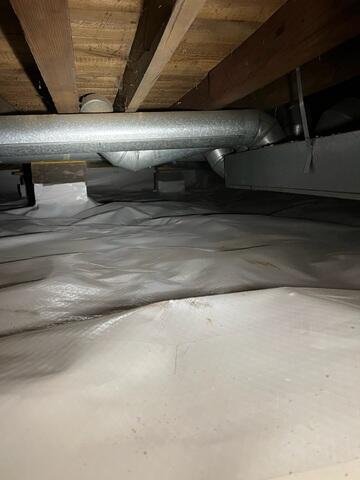 After Photo of Transformed Crawlspace
