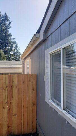 Before Gutter Replacement in Yelm, WA