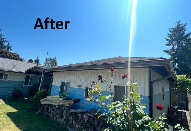 After a Gutter Replacement in Seatac, WA