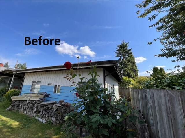 Before a Gutter Replacement in Seatac, WA