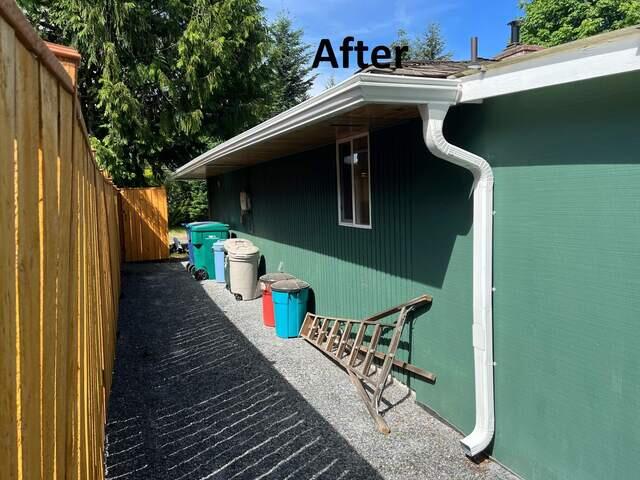 New, Beautiful Seamless Gutters in Everett, WA
