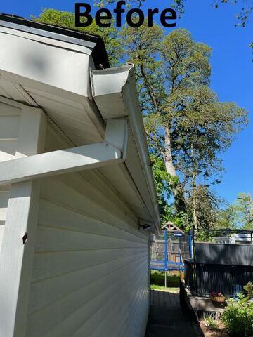 Faulty Gutters Needing Replacement in Hillsboro, OR
