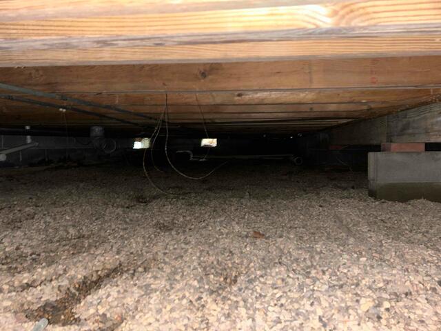 Dirt and Gravel Floor