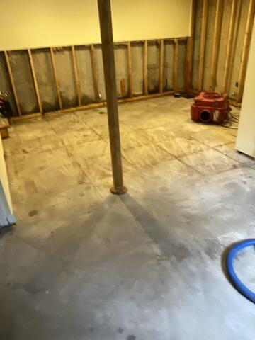 There was no salvaging this floor in Windsor, CT