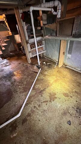 Standing Water in Basement Floor