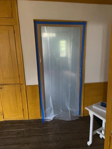 Containment Set Up to Prevent Secondary Damage from Occuring