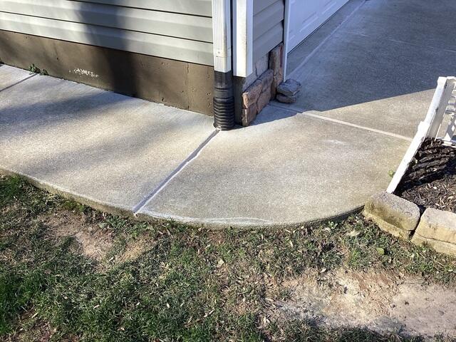 Stabilized Sidewalk