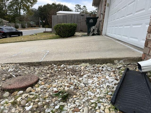 Concrete Driveway Repair in Pensacola, FL