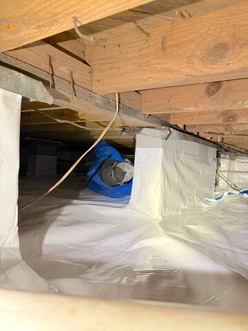 Fastening Vapor Barrier