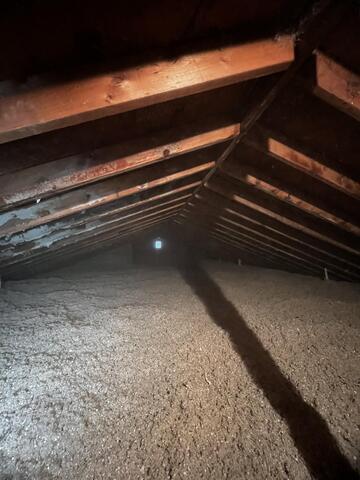 Fully Insulated Attic