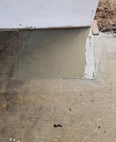 Concealing Helical Piers